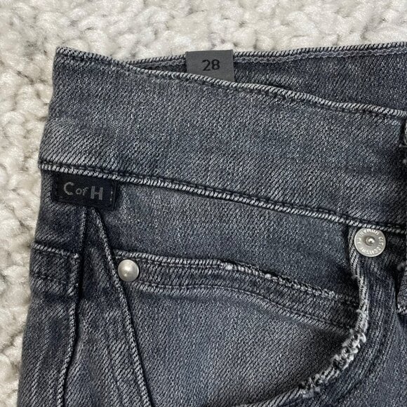 Citizens Of Humanity Chrissy High Rise Skinny Jean Trance Grey FLAW - Picture 9 of 15